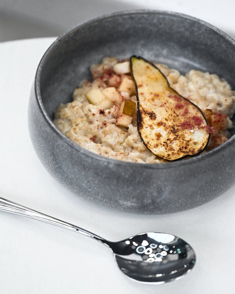 Porridge Served In Bowl