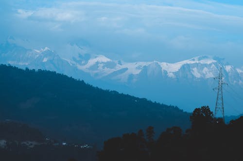 Foto d'estoc gratuïta de annapurna, cel trist, descoratjador