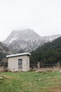 Outpost Near a Mountain