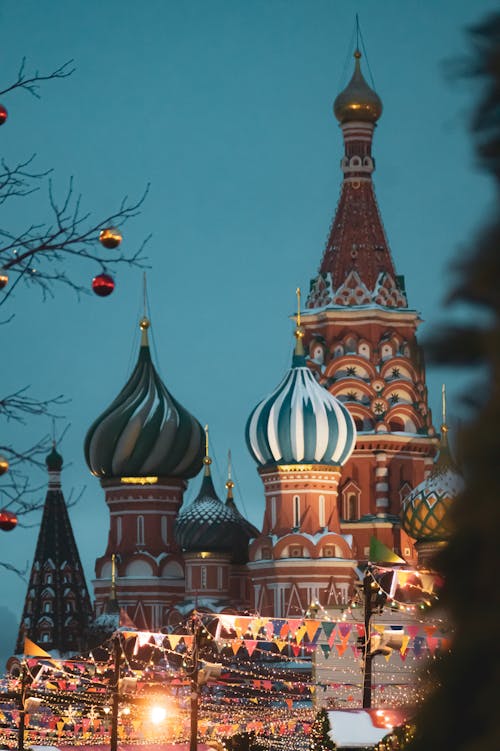 俄國, 地標, 垂直拍攝 的 免費圖庫相片