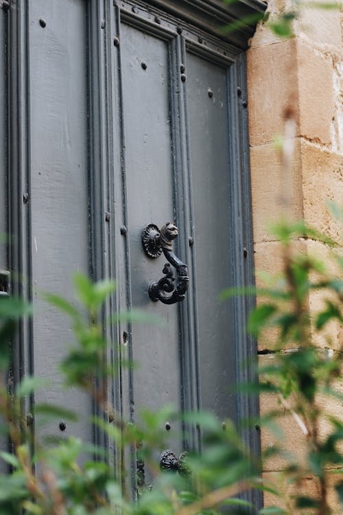 Iron Handle on Window Shutters