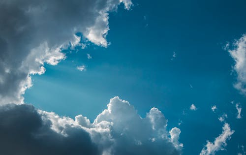 Blue Sky with Clouds