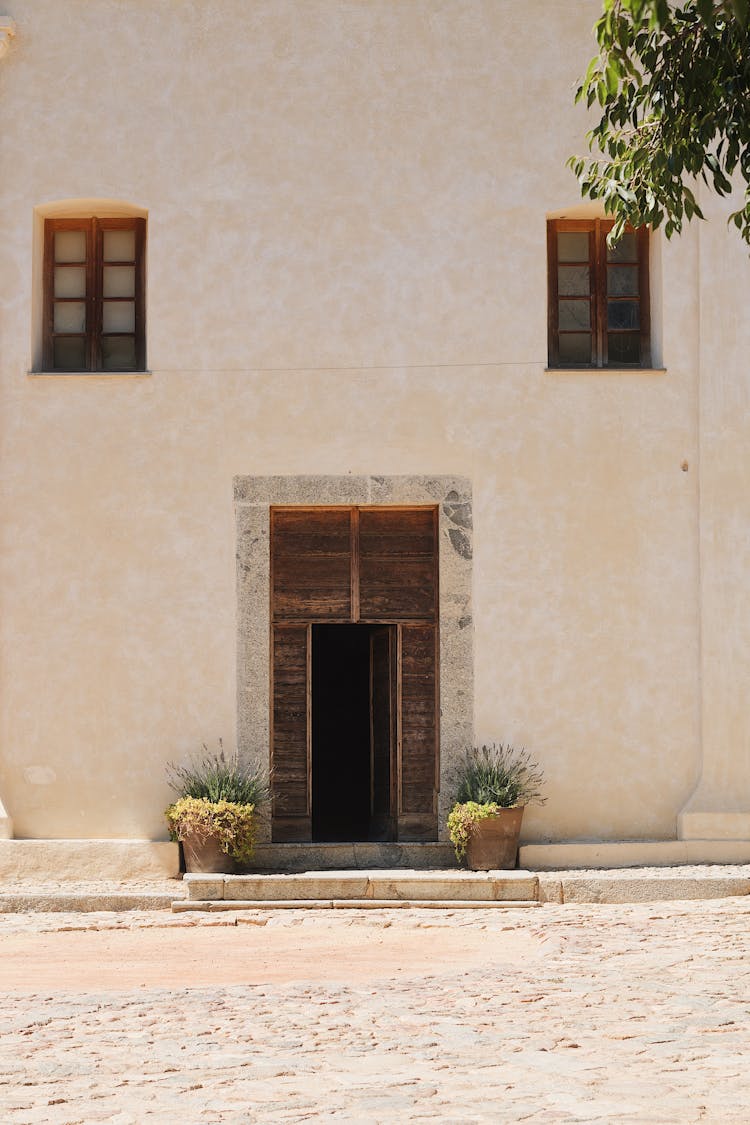 Entrance To Old House