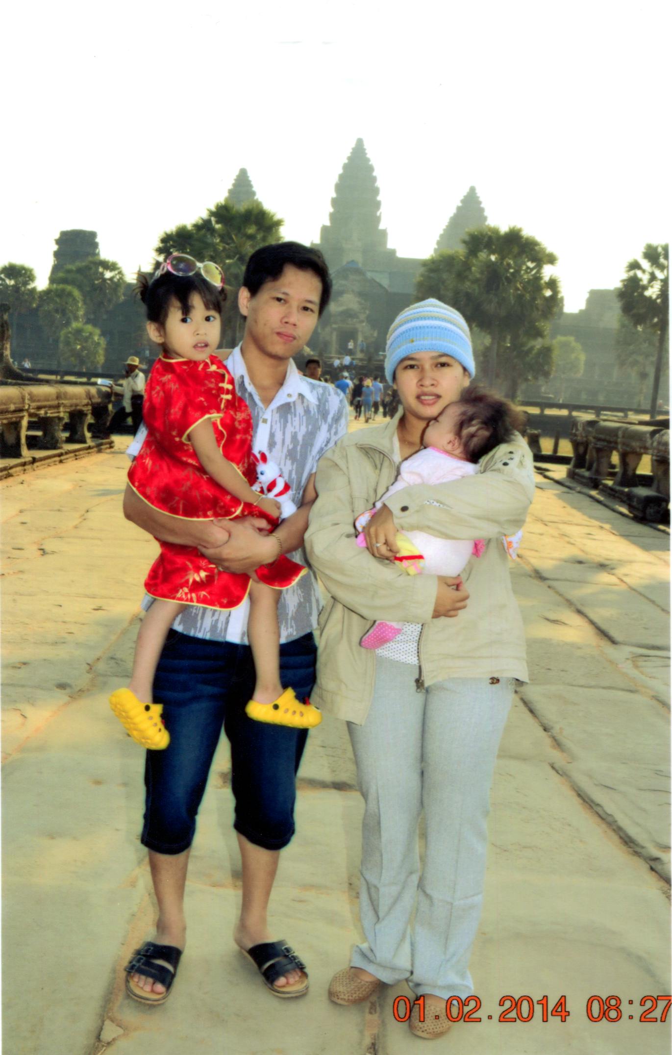 Free stock photo of family, My family, My Family at Angkorwat