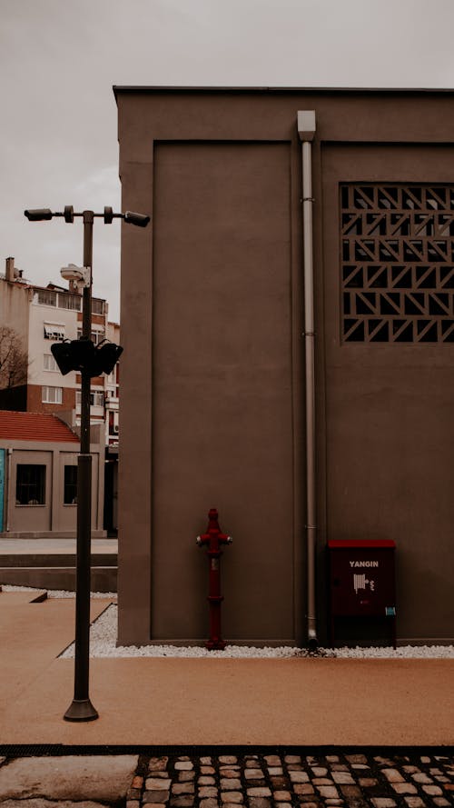 가로등 기둥, 갈색, 거리의 무료 스톡 사진