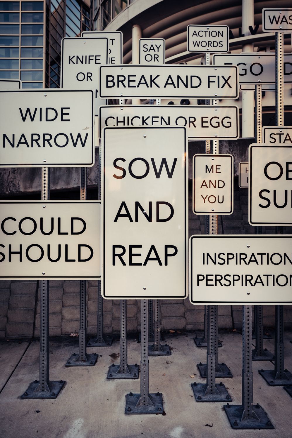 Signs with Humorous Wordplay · Free Stock Photo