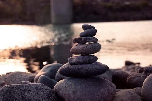 Free stock photo of balance, rocks, zen Stock Photo