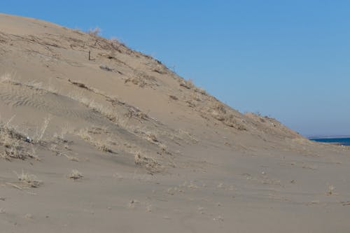 Sand Hill in a Desert Area 