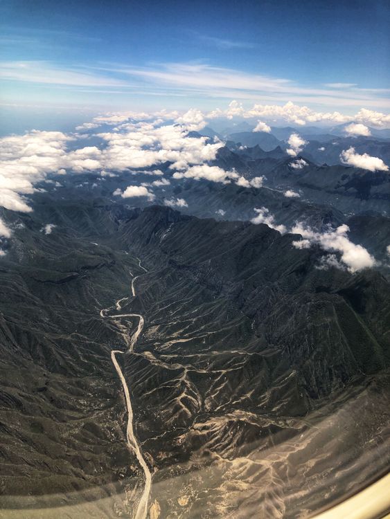Aerial View of Mountain Ranges · Free Stock Photo