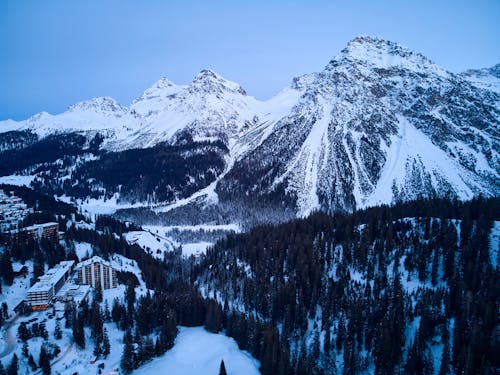 Imagine de stoc gratuită din Alpi, anotimp, fotografie aeriană