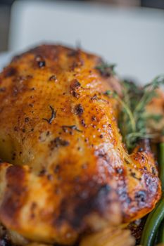 Cornish Game Hen, Roasted, Skin Eaten — kidney-friendly food