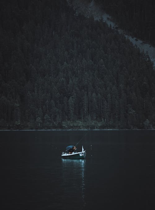 A Boat on the Lake