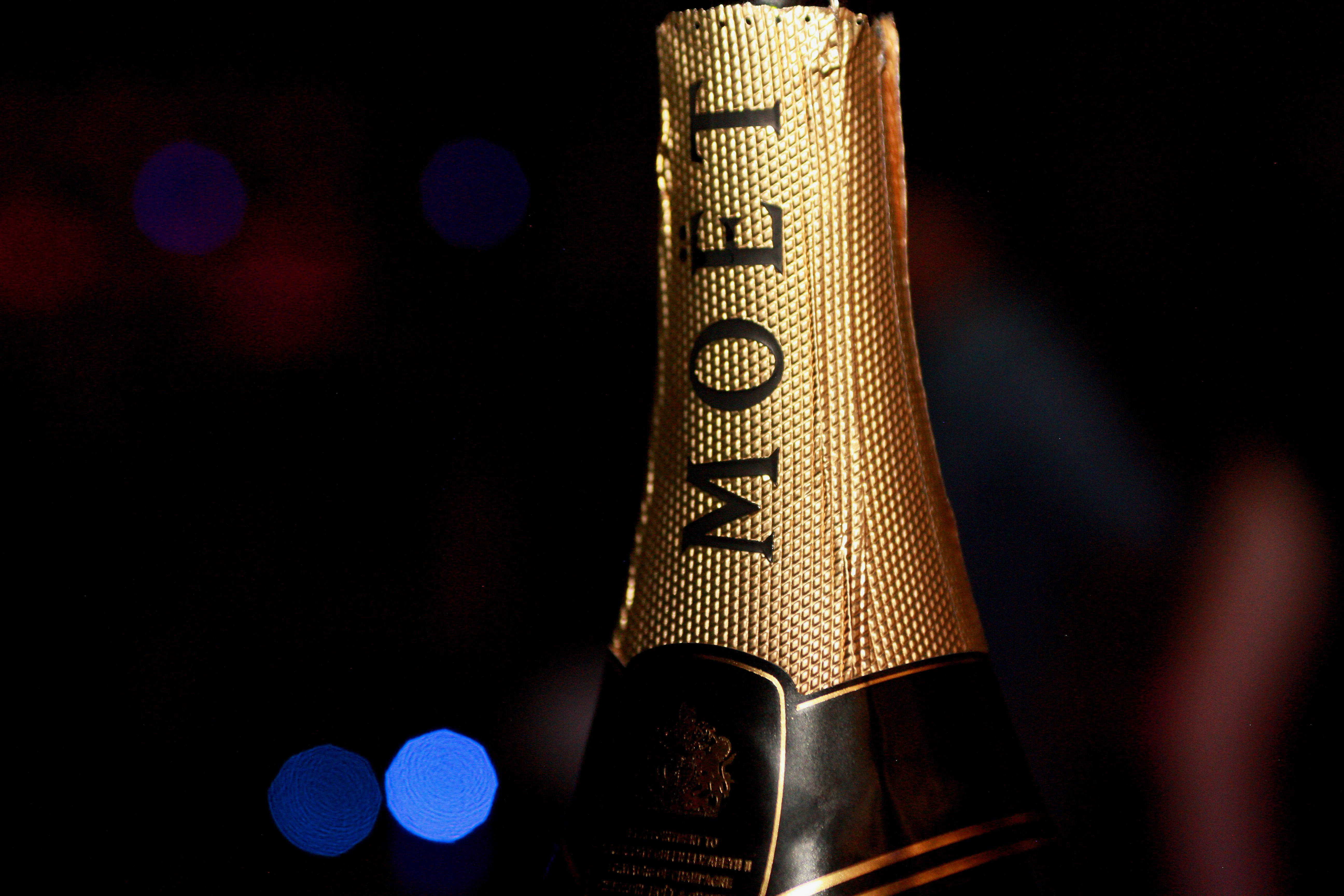 Free stock photo of bottle, champagne, moet