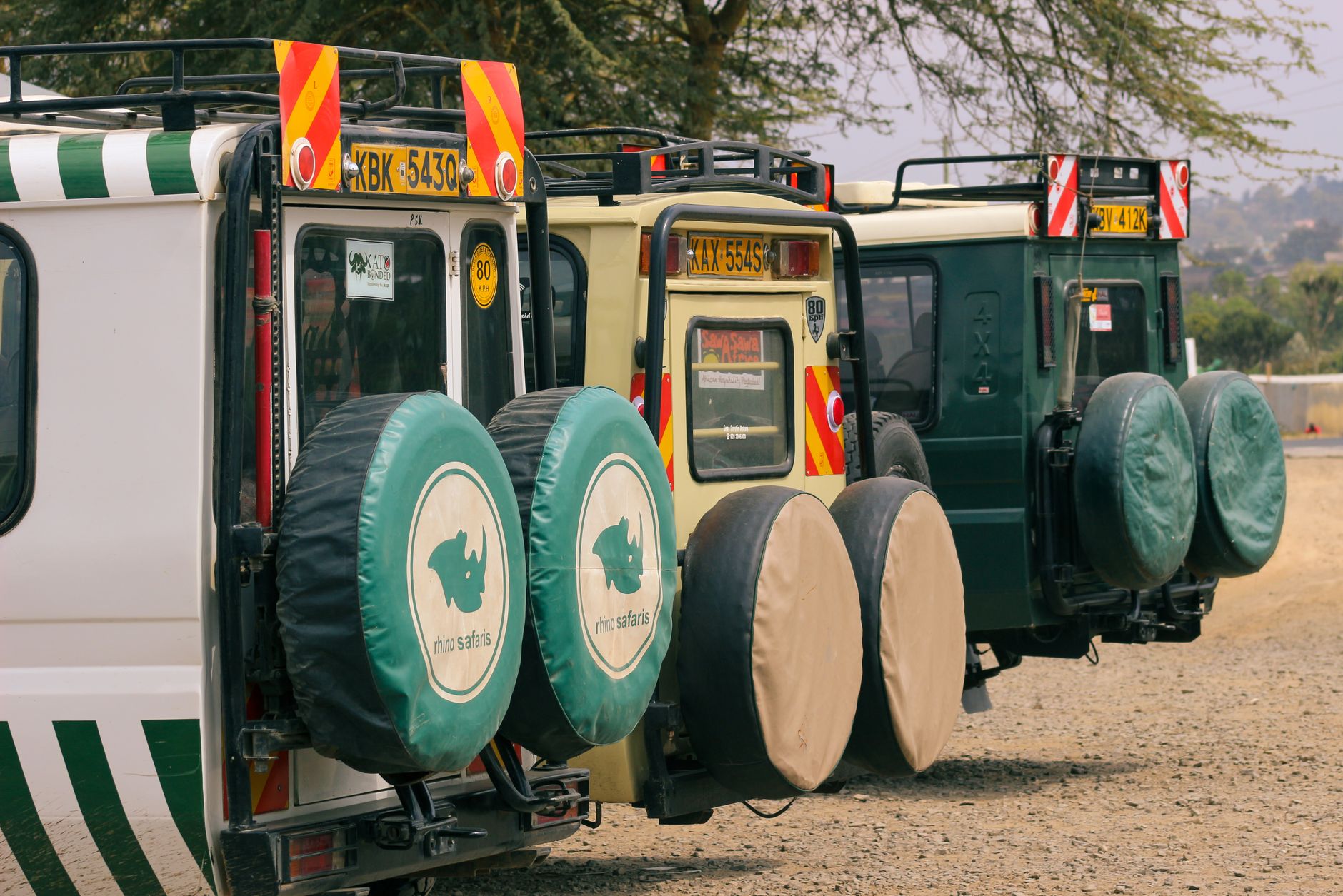 Off-road vehicle used in safari