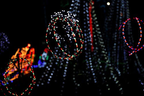 Noel, noel ışıkları içeren Ücretsiz stok fotoğraf