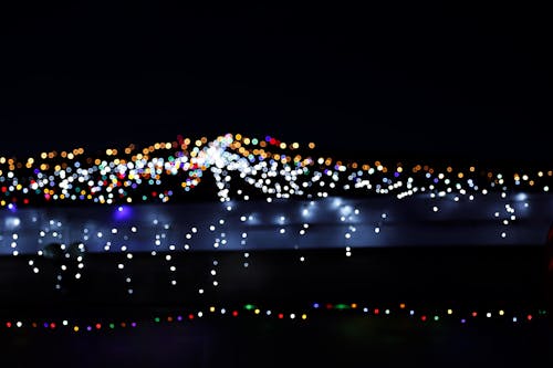 คลังภาพถ่ายฟรี ของ christmaslights, คริสต์มาส
