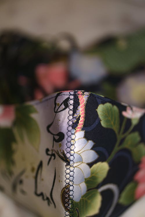 Colorful Floral Print Fabric