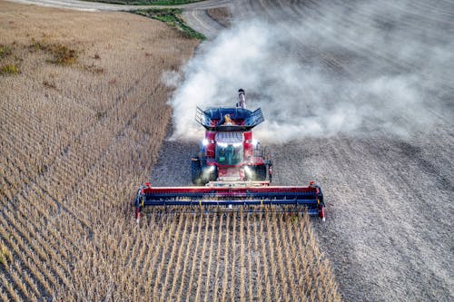 Photo of a Tractor in the Field