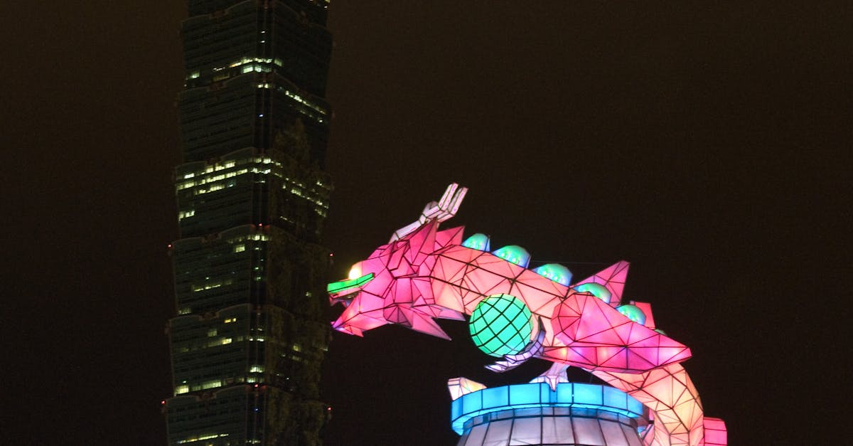 Free stock photo of dragon, Taipei 101