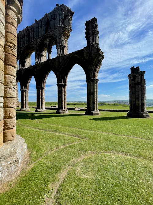 Δωρεάν στοκ φωτογραφιών με whitby abbey, Αγγλία, αρχιτεκτονική Φωτογραφία από στοκ φωτογραφιών