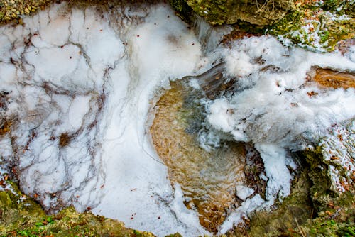 Δωρεάν στοκ φωτογραφιών με βράχια, παγωμένος, ποτάμι