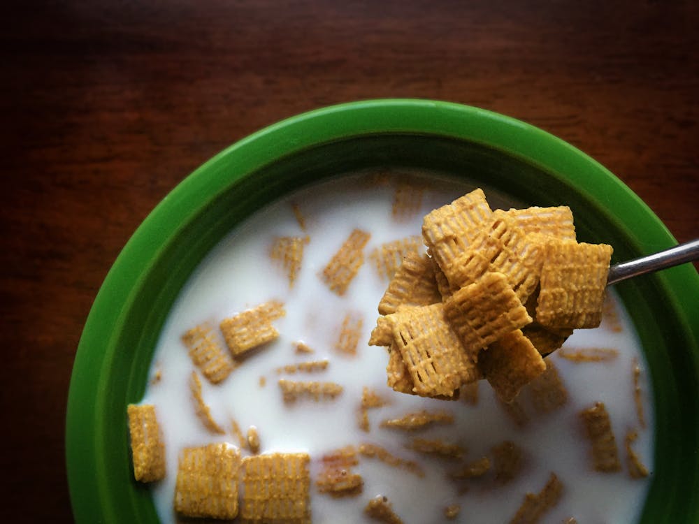 Free Cereal in Bowl Stock Photo
