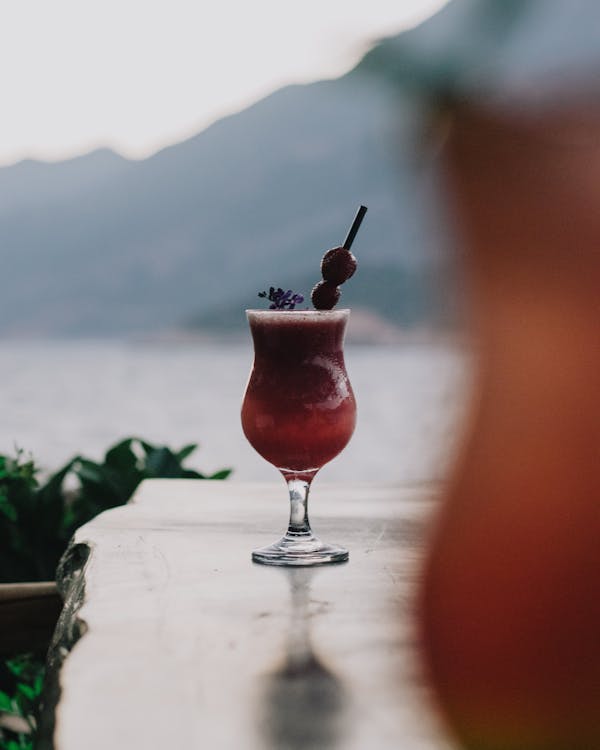 A Cocktail Drink on the Table