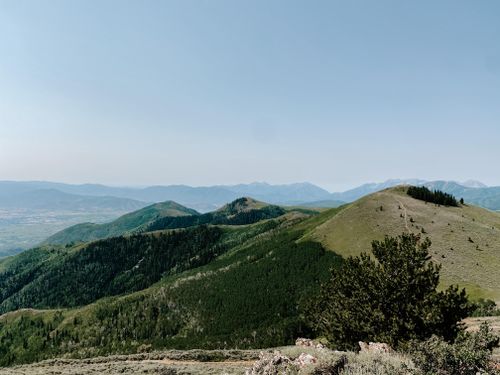 Free Breathtaking mountain landscape in Park City, Utah, showcasing natural beauty and scenic vistas. Stock Photo