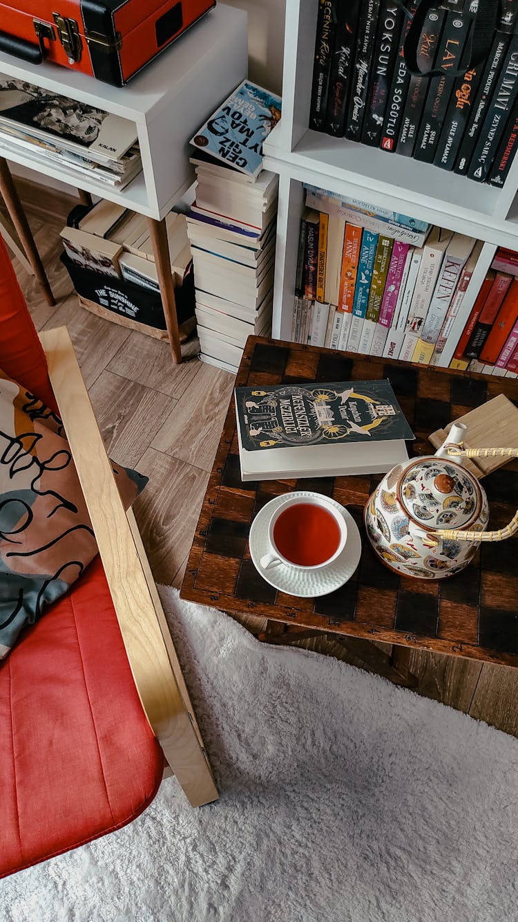 Kettle And Tea On Table