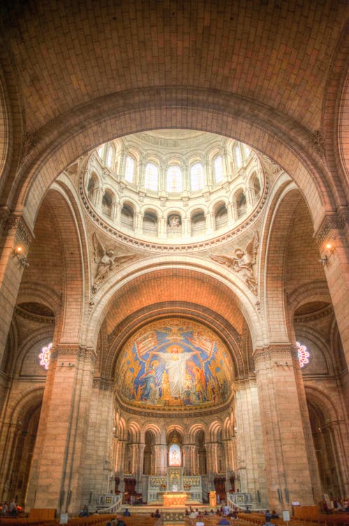 Brown Cathedral Interior