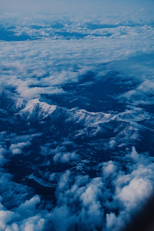 Mountains Under the Clouds