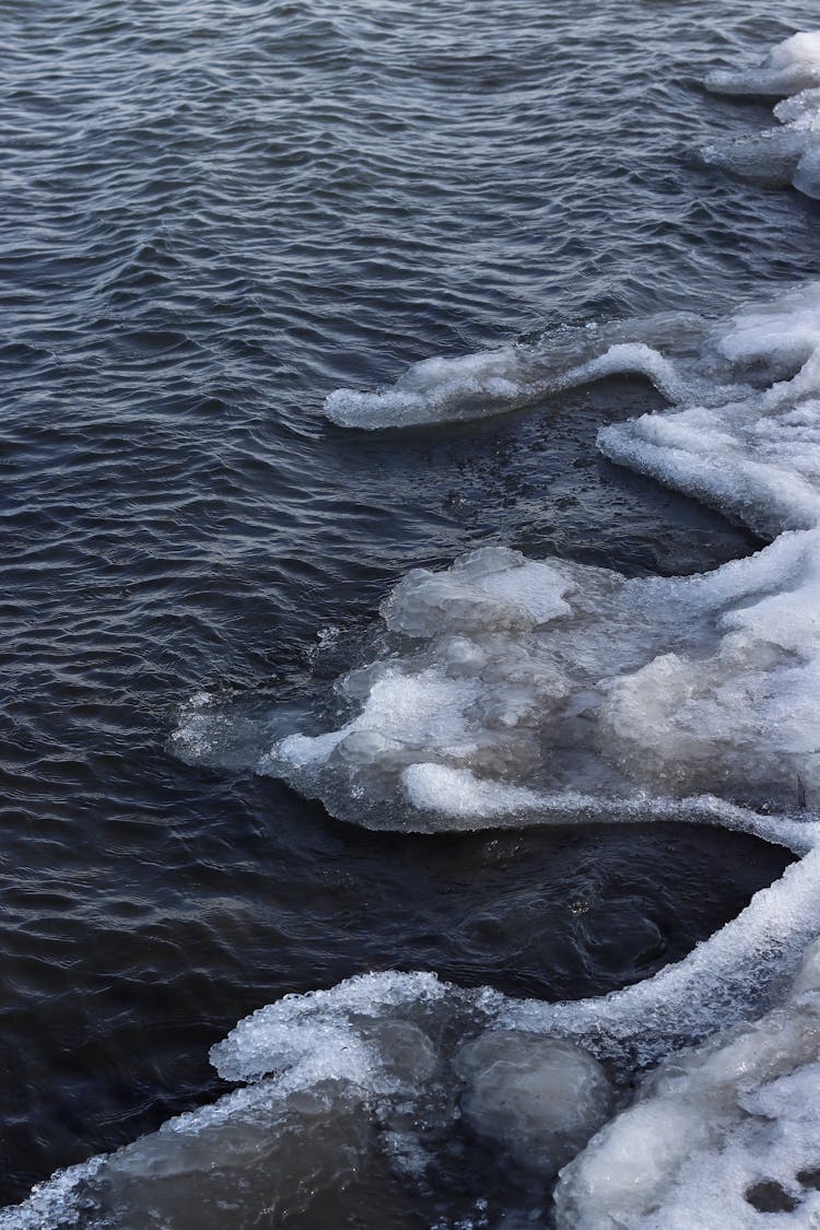 Ice On Sea Water