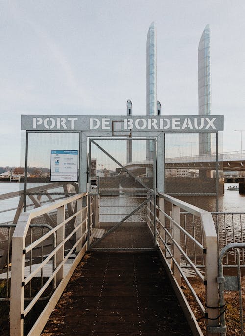 Port in Bordeaux, France