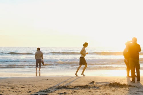 People on a Beach