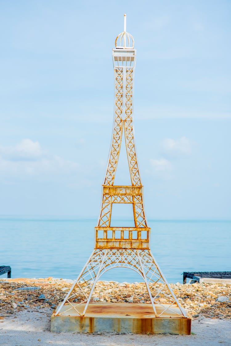 Miniature Replica Of The Eiffel Tower