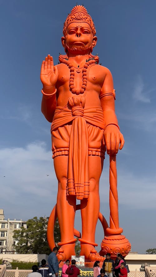 Free The Hanuman Murti Temple Stock Photo