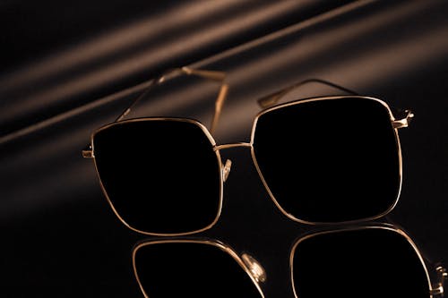 Sunglasses in Close Up Photography