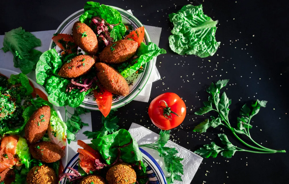 Falafel & houmous