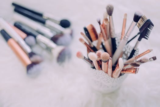 Assorted Makeup Brush Set