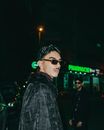 Man in Black Leather Jacket Wearing Black Sunglasses
