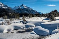Snow Covered Mountain