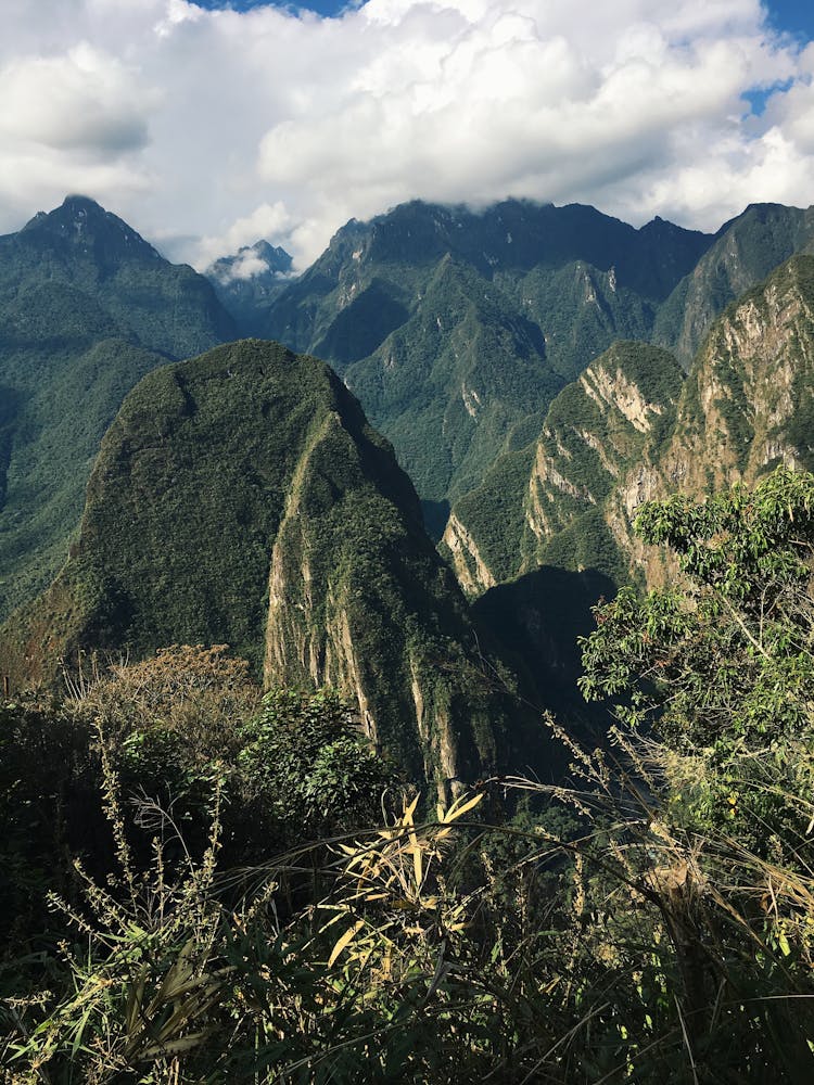 Scenic View Of The Andes Mountains