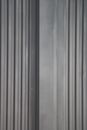Gray and White Striped Textile