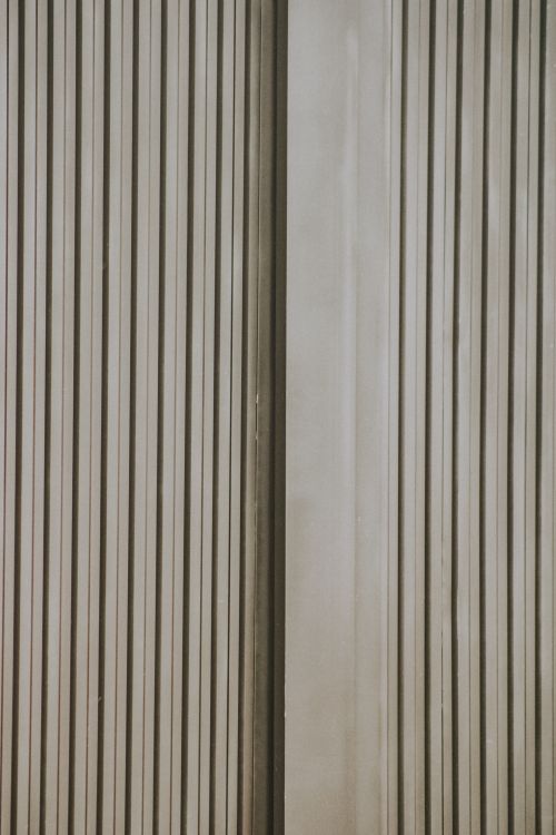 Free Close-up of a gray vertical metal wall in Montes Claros, Brazil. Stock Photo