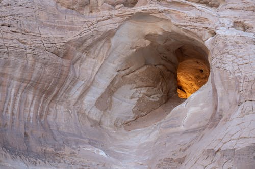 Free A Cave in a Natural Rock Formtaion Stock Photo