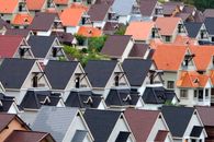 Orange and Black Roof Tiles