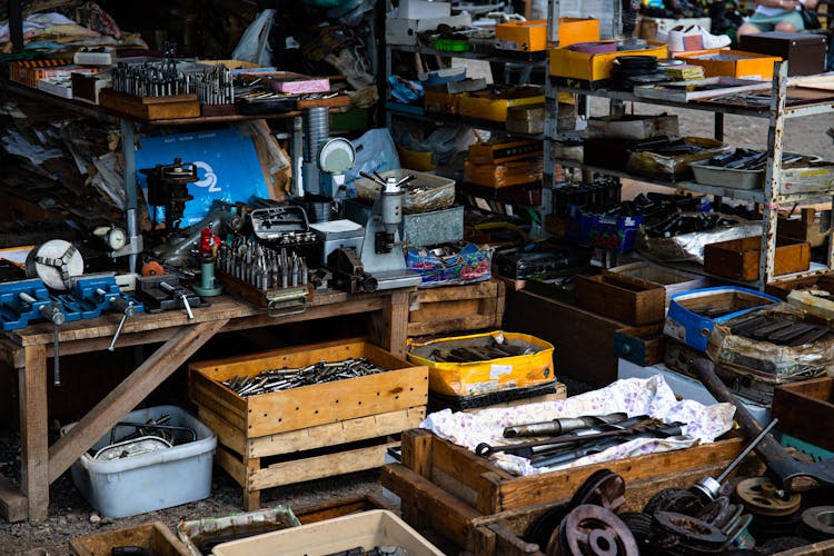 Tools In A Warehouse