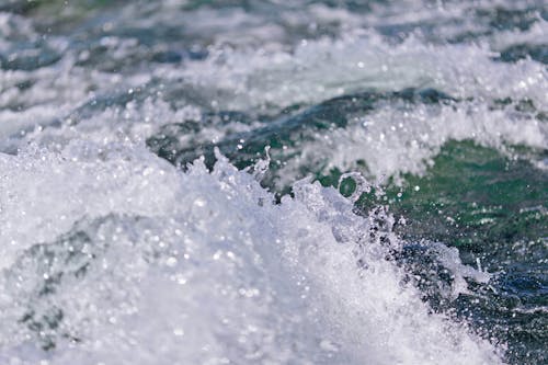 Free Water Waves in Close Up Photography Stock Photo