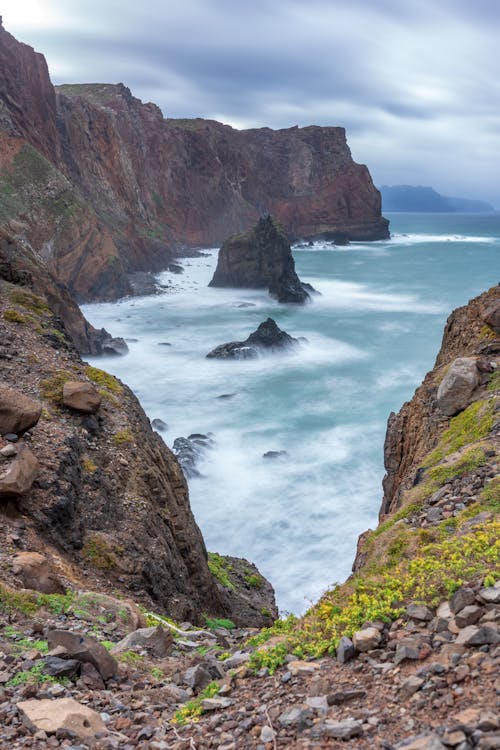 Fotos de stock gratuitas de acantilado costero, escénico, fotografía de naturaleza