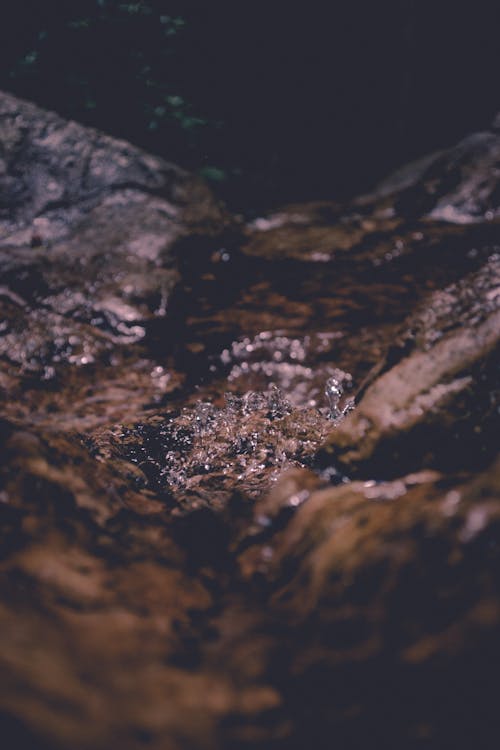 岩, 水, 流れの無料の写真素材